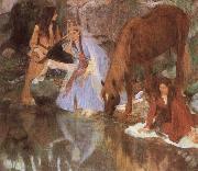 Edgar Degas Mlle Eugenie Fiocre in the Ballet Germany oil painting artist